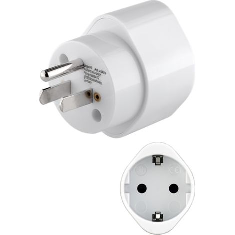 Adaptateur secteur Goobay USA/Japon, blanc (1/2)