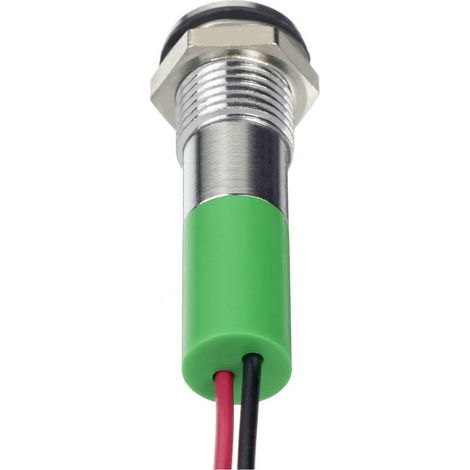APEM Q8R3CXXG12E Luce di segnalazione a LED Verde Recessd 60 mcd (1/2)
