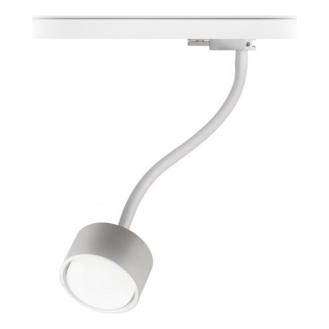 Applique PIXIE a collo di cigno per binario trifase bianco 230V LED GX53 7W (1/3)