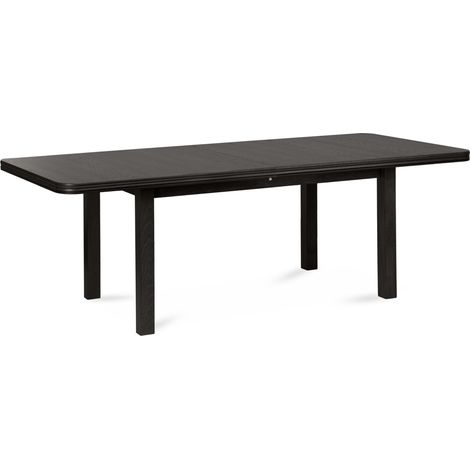 KONSIMO Esstische Esszimmertisch Küchentisch rechteckig "COSPE", Braun, Furnier, Modern, 160-240x76,5x90 cm (1/5)
