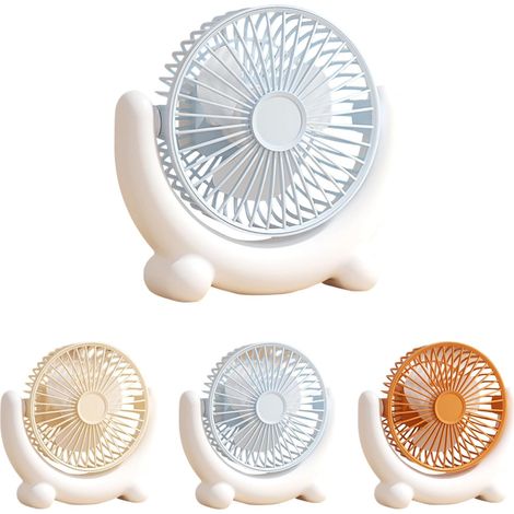 Ventilateur de bureau USB  Petit USB Silencieux (Bleu) (1/5)