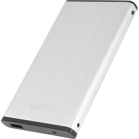 Disque dur externe argenté USB 3.0 Accessoires informatiques mécaniques YD0018 2,5 pouces 50-130 Mo/S320G (1/5)
