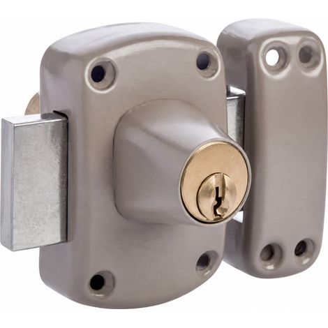 Doppelzylinderschloss L.45 mm, D.23 mm, Pluton , 5 Stifte, 3 Schlüssel