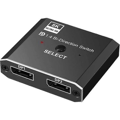 Commutateur de distribution bidirectionnel 8K DP 1.4 8K à 60 Hz