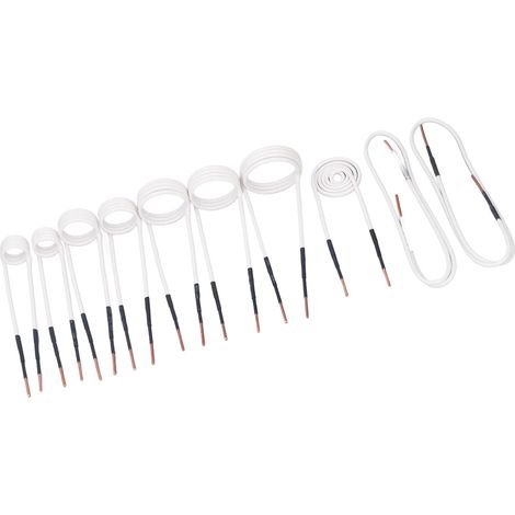 10 Induktionsheizspulen, 2,5 mm Messingkern, elektrisches Induktionsheizspulen-Set zum Lösen von verrosteten Muttern und Schrauben (1/5)
