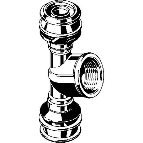 VIEGA 647193 Pièce en T avec SC Raxofix (1/3)