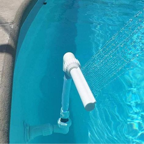 Fontaine Piscine Cascade, Cascade Piscine Hors Sol, Accessoire Piscine Exterieur, Accessoire Piscine Robinet Fontaine Bassin Orientable Fontaine à Eau Piscine (1/3)
