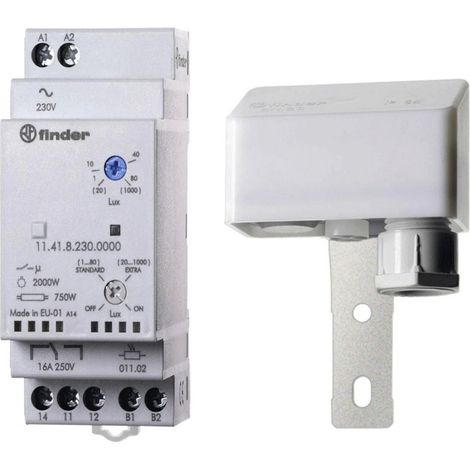 finder Twilight interruptor iluminación interior 230 V