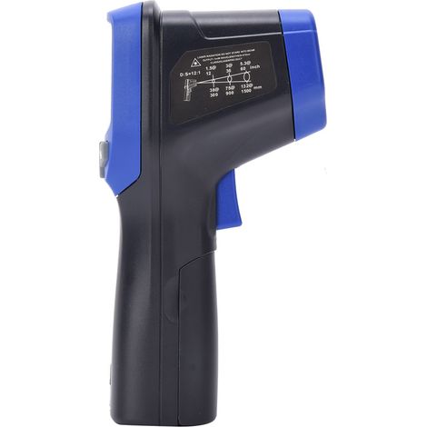 Thermomètre infrarouge IR-827, mini thermomètre électronique numérique portable d'extérieur, ratio 12:1, sans piles (1/5)