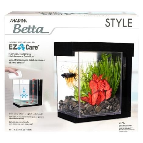 Marina Betta Ez Care Style Kit 3.7 l Schwarz