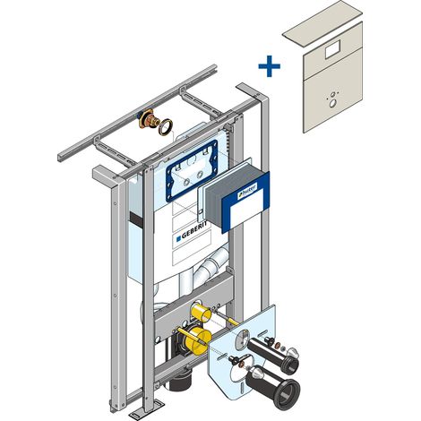 Élément d'assemblage pour la rénovation des toilettes Huter avec assemblage.