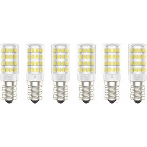 Ampoules LED E14, 5W (Équivalent à 50W), Blanc Froid (6000K), AC220-240V, Sans Scintillement, Non Dimmable, 300 Lumens, IRC80, Pack de 6 - (Blanc Froid, 5W) [Classe énergétique A+] (1/5)
