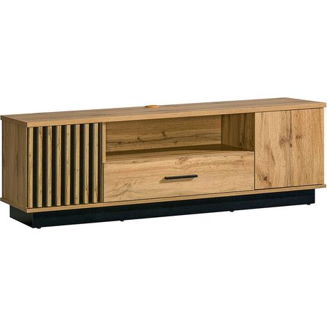 Mueble TV Tenodeu 106 , Número de puertas: 2, Número de cajones: 1, 155x51x40cm (1/4)
