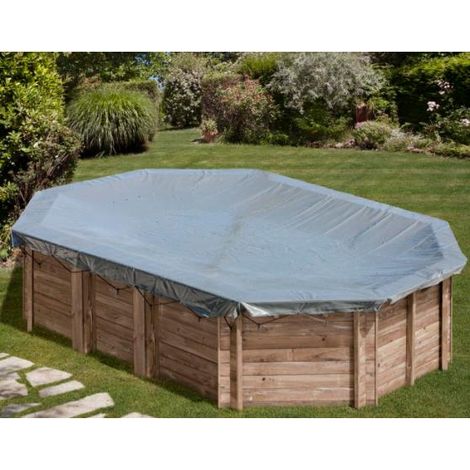 Cubiertas de Invierno para Piscinas de Composite Gre Elige la medida de tu piscina:Ovalada - 524x386 cm CIKPCO52