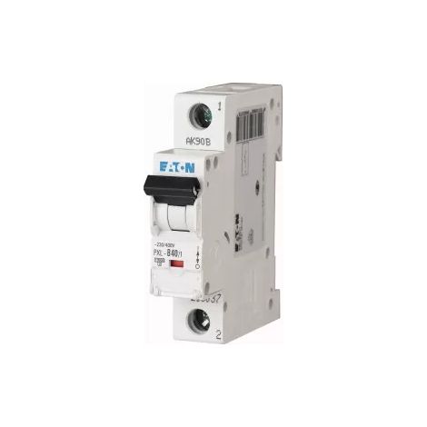 Eaton Leitungsschutzschalter (MCB), 40 A, 1p, Charakteristik: B, 236037 (1/2)