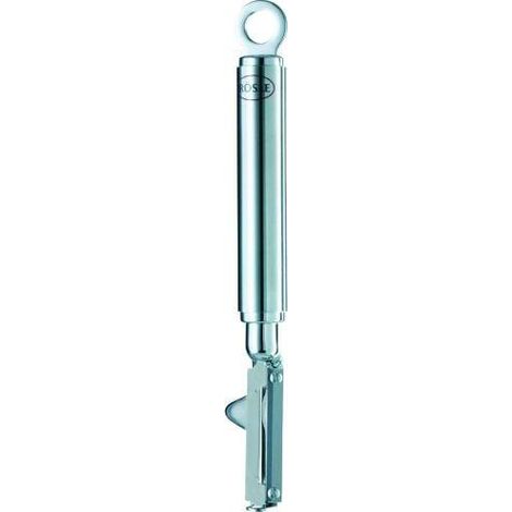 Rösle Pelador para zurdos plateado con hoja giratoria 19 cm