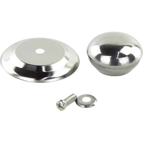 Couvercle De Casserole - Bouton De Remplacement En Acier Inoxydable - Pour Couvercles De Bouilloire Poêle Sauteuse Casserole - Lot De 1 (1/4)