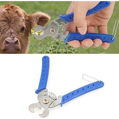 Ohrpinzette für Hunde und Rinder zum Entfernen von Ohrmarken – Zubehör für Züchter, robust, präzise & hygienisch (1/5)