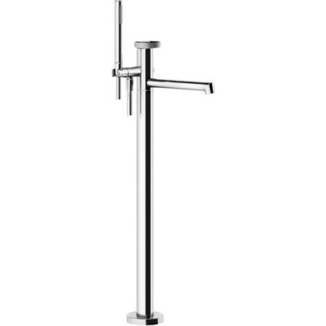 Gessi Anello, kit prêt à poser pour mitigeur de baignoire sur