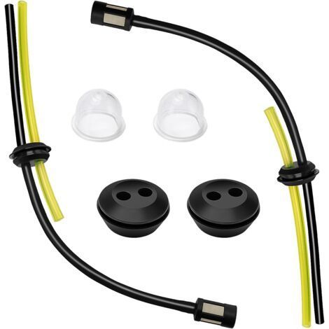 FENOPLASTICAKit de 2 filtres pour conduite de carburant, conduites de réservoir pour débroussailleuse, remplacement universel pour conduite de carburant, poire d'amorçage, tube de joint, pour débrouss (1/5)