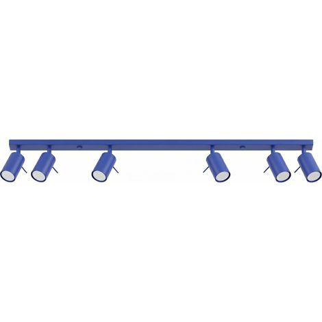 Deckenleuchten RING Ultramarin 6xGU10 118cm Sollux (1/5)