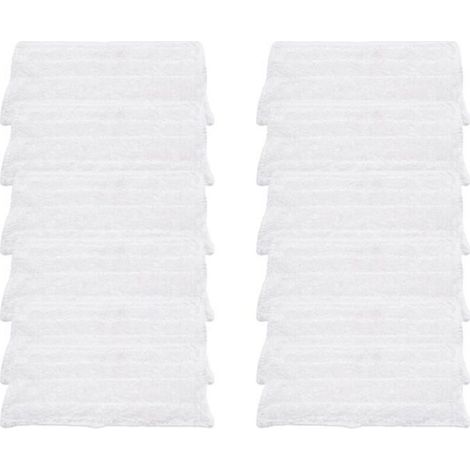 12 lingettes de rechange pour Vileda Steam XXL Power Pad, nettoyeur vapeur, balai microfibre, lavables
