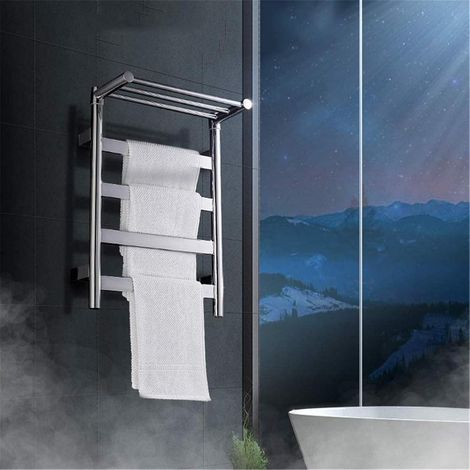 Towel s Towel Warmer Heated Towel Rack Double Layer Electric (1/5)
