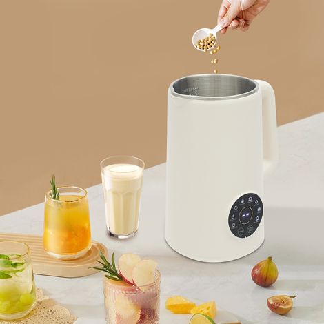 Mezclador de leche de soja 1000ml, preparador de leche de soja multifuncional con 10 cuchillas 220V (1/5)