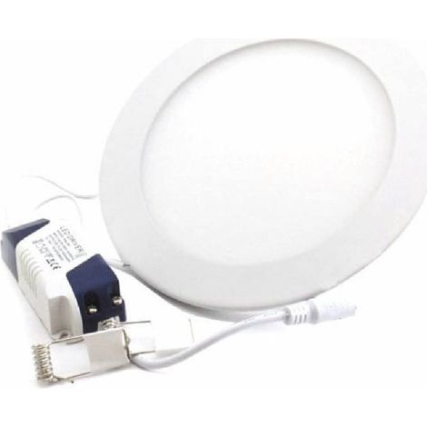 Trade Shop - Kit 5 Pz Faretti Faretto 6w Led Slim Incasso Con Led Drive Tondo Luce Fredda - (1/2)