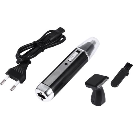 Coupe-poils 2 en 1 rechargeable multifonction pour nez, oreilles et visage – tondeuse électrique épilateur (1/5)