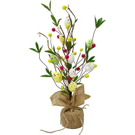 Arbre À Œufs De Pâques Décoratif Avec Lumières, Style Vintage Coloré, Pour Maison Fête Mariage Type B-KZQ (1/2)