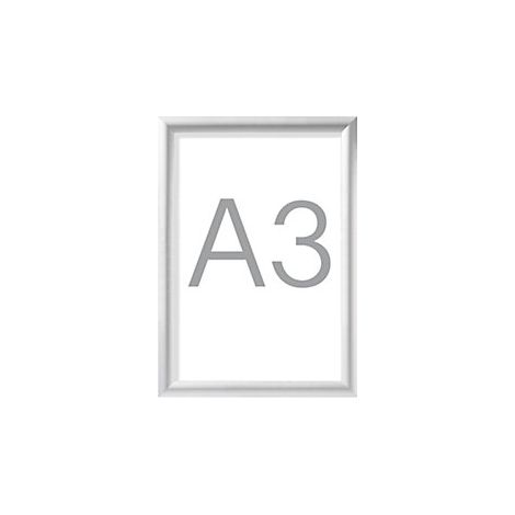 kaiserkraft Cornice dal design moderno profilato di alluminio (1/4)