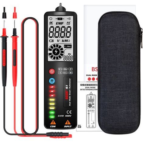 S1 TRMS Multimeter mit klarem Display (automatische Abschaltung) – Keine Batterie erforderlich (1/5)