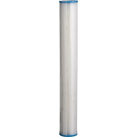 Cartouche Plissée type piscine 20 pouces 10µ