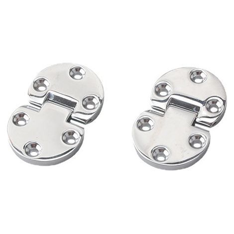 2x charnière ronde porte meuble diamètre ouverture 90° (1/2)