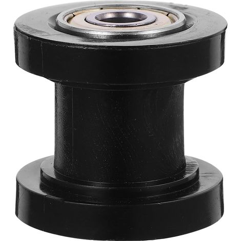 Tendeur de Chaîne de Moto pour Améliorer la Stabilité Installation Facile 8mm en Plastique et Acier à Roulement Accessoire Moto Noir Antidérapant (1/5)