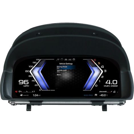 Panel de instrumentos, pantalla LED de 10 pulgadas, sistema operativo Linux, con CarPlay. (1/2)