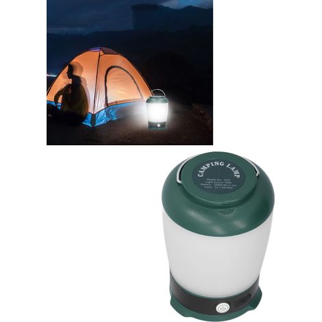 Wiederaufladbare tragbare Campinglampe, LED-Notleuchte für Zelte, Outdoor-Campinglampe (1/5)