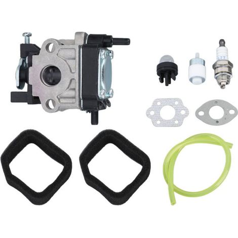 BelleRise - Kit carburateur– Hitachi RB24EA 6698373 avec bougie filtre pour souffleuse feuilles (1/5)