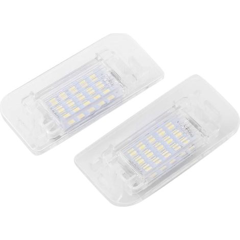 Feu arrière compatible avec les modèles Mercedes-Benz Classe B (W242, W246) - Éclairage de plaque d'immatriculation à LED A2468201566 Pz168 (1/4)