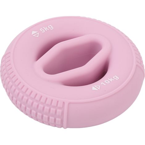 Anneau de musculation en silicone 5-10KG pour avant-bras et poignet, renforcement de la force de préhension et des doigts. (1/5)