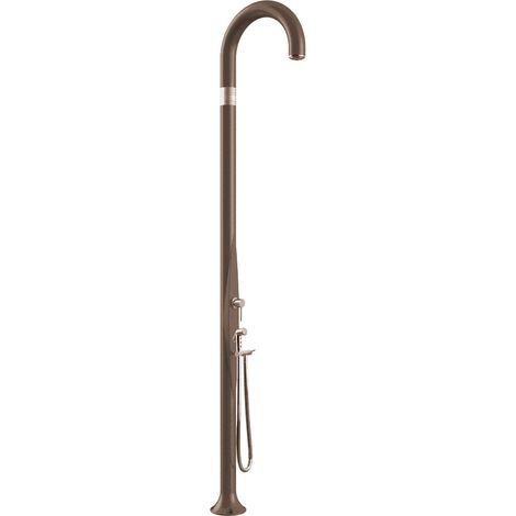 Doccia da Esterno Giardino Miscelatore e Doccetta Mobile Arkema Funny Yin Dove Grey (1/5)