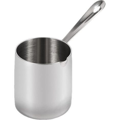 Cafetera moka de acero inoxidable – 500 ml – Cafetera turca moderna – Base de acero inoxidable de tres capas (1/5)