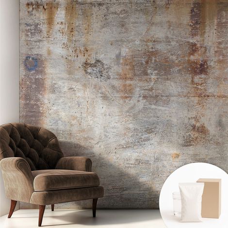 Papier peint intissé mural avec imprimé motifs uniques apparence moderne - Colle incluse gratuite Surface brute 250x250 cm (1/5)