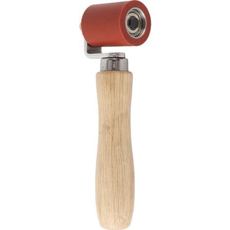 Ergonomische und abnehmbare Silikon-Fugenprüfrolle für PVC-Dachband, 40 mm breit, mehrlagig, rot (1/5)