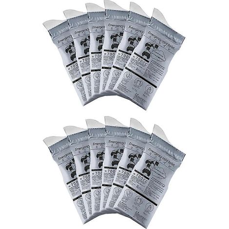 Sac urinaire d'urgence jetable, lot de 12 sacs à urine portables pour le camping -- (1/5)
