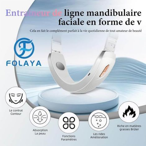 Appareil de Levage du Visage - - V-Face Shaping - 6 Modes - EMS - Lumière Rouge et Bleue (1/4)