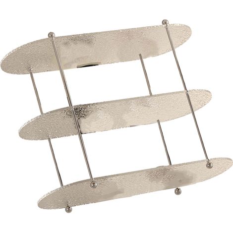 Étagère de bureau transparente en acrylique à plusieurs niveaux, moderne et simple, idéale pour le salon, le bureau et la décoration intérieure. (1/5)