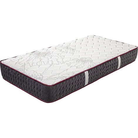 Matelas réversible KIERA , 90x190 cm, en mousse mémoire de forme haute adaptabilité et ergonomique, indépendance du couchage, épaisseur 24cm (1/5)
