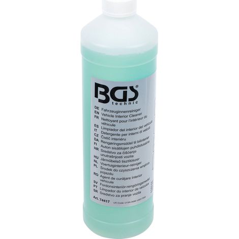 BGS Limpiador interior de vehículos 1000 ml - 74417 (1/2)